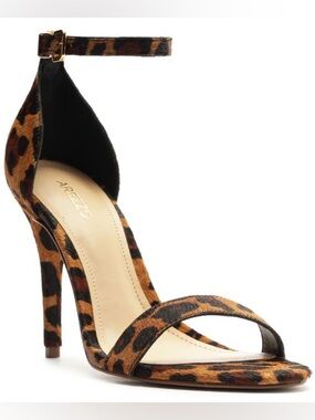 Arezzo Women's Isabelli High Stiletto Sandals - Leopard